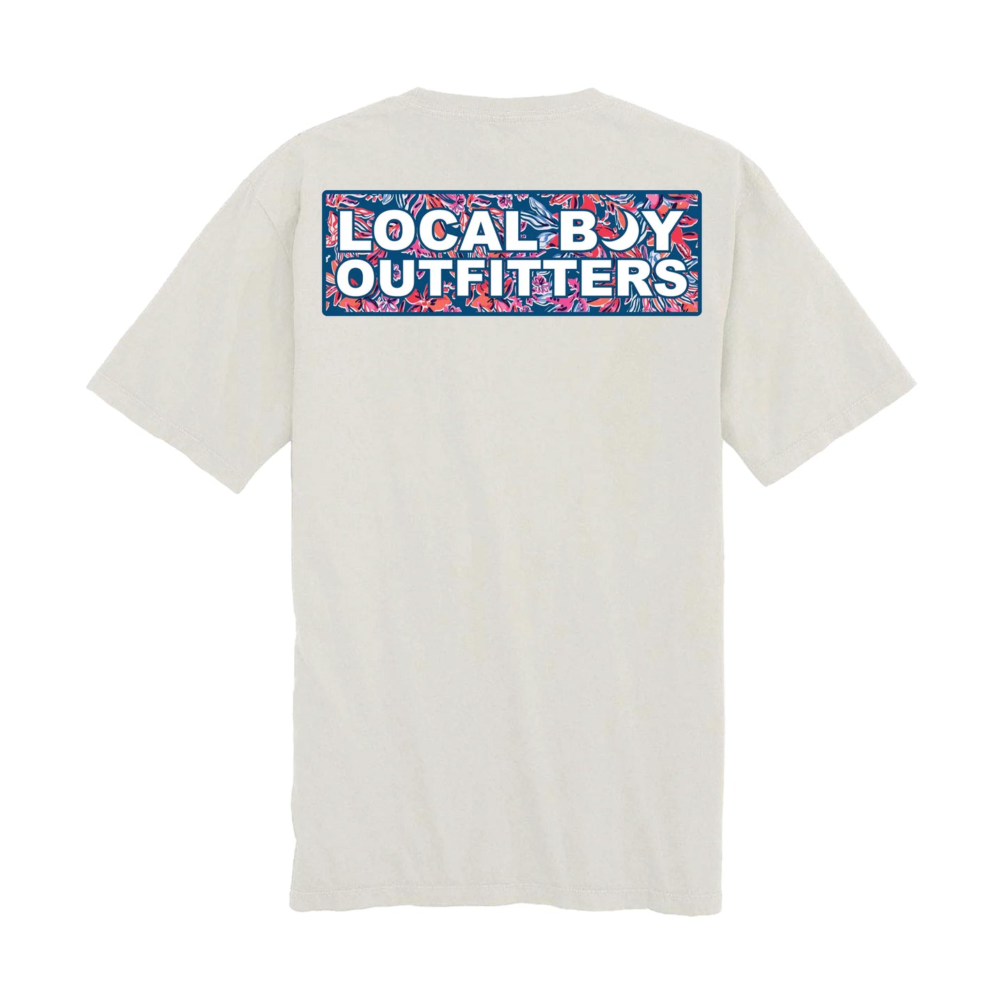 Local Boy Tropical USA Label SS Tee