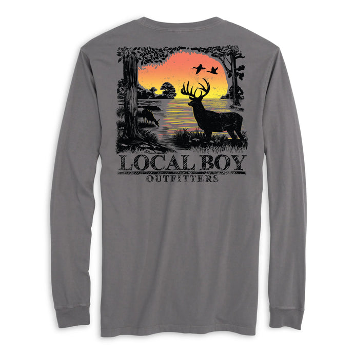 Local Boy Twilight Tracker LS Tee