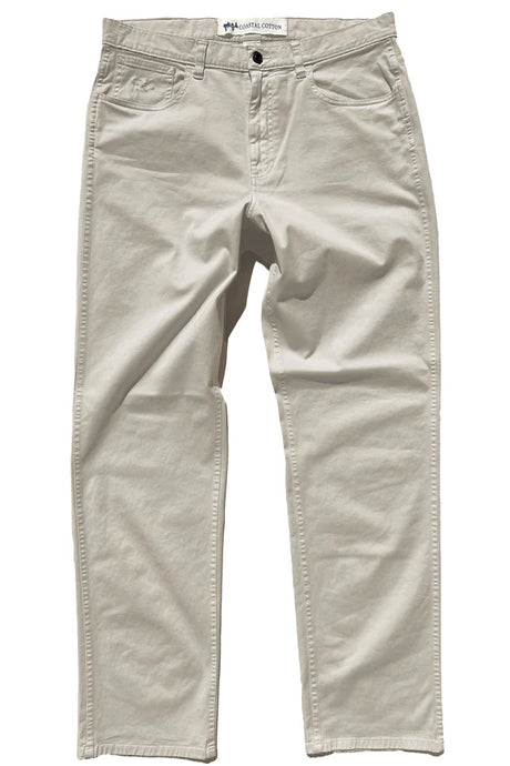 Coastal Cotton Wheat Performance Five Pocket Pants