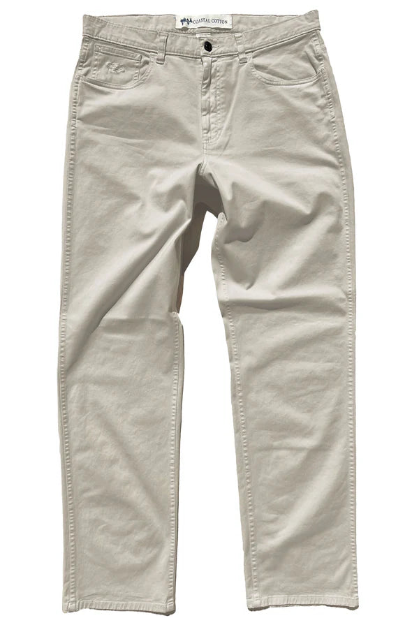 Coastal Cotton Wheat Performance Five Pocket Pants