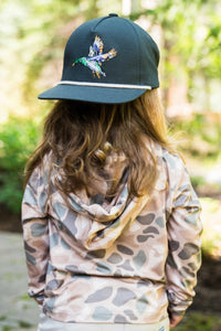 Burlebo Pintail Camo Youth Performance Hoodie