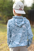 Load image into Gallery viewer, Burlebo Seaside Camo Youth Performance Hoodie