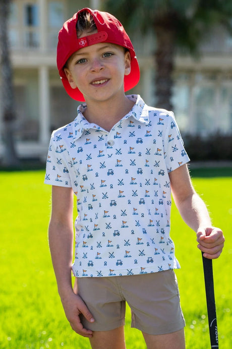 Burlebo Hole In One Youth Performance Polo