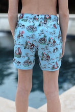 Load image into Gallery viewer, Burlebo Cowboy Up Youth Swim Trunks