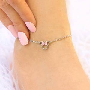 Puravida Minnie Mouse Chain Anklet