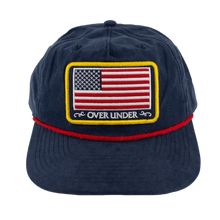 Load image into Gallery viewer, Over Under Old Glory Retro Rope Hat