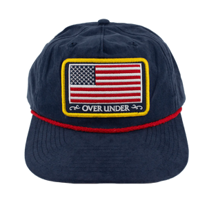 Over Under Old Glory Retro Rope Hat