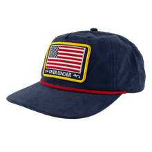 Load image into Gallery viewer, Over Under Old Glory Retro Rope Hat