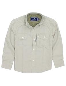 Properly Tied Little Boys 2T-7 Long Sleeve Offshore Fishing Shirt - 7