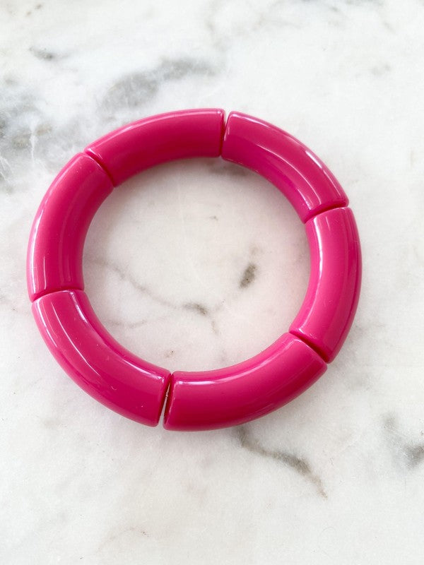 The Bracelet in Hot Pink