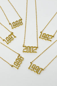 Your Year Necklace