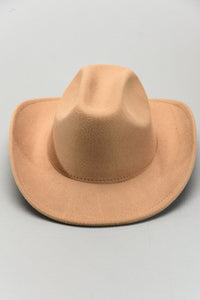 Classic Western-Inspired Hat-Tan
