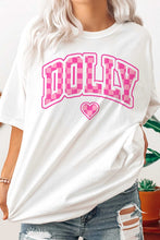 Load image into Gallery viewer, Checkered Dolly Heart Graphic Tee