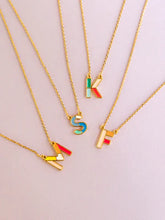 Load image into Gallery viewer, Olivia  Luxe Initial Necklace