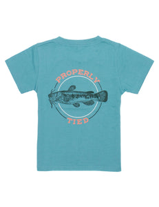 Properly Tied Baby Catfish SS Tee