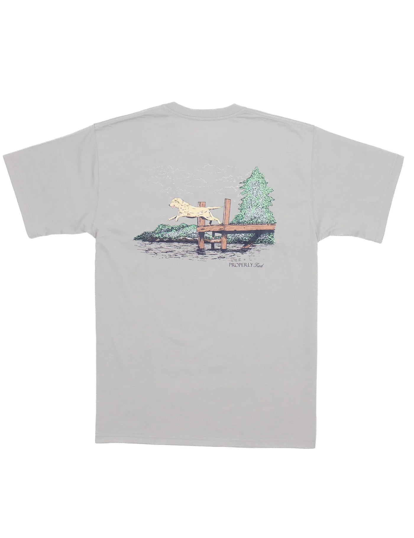 Properly Tied Dock Diving SS Tee