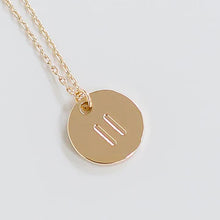 Load image into Gallery viewer, Mary Square Necklace Carded Seek Stillness