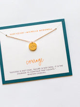 Load image into Gallery viewer, Mary Square Necklace Carded Courage