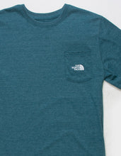 Load image into Gallery viewer, The North Face Men&#39;s SS Simple Logo Tri-Blend Tee Blue