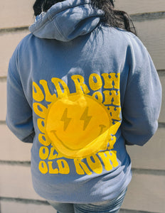 Old Row Smiley Pigment Dyed Hoodie