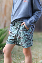 Load image into Gallery viewer, Burlebo Youth Everyday Shorts Retro Camo Duck