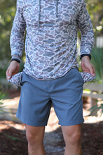 Load image into Gallery viewer, Burlebo Everyday Shorts River Rock Gray