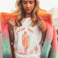 Load image into Gallery viewer, Chasin&#39; That Neon Rainbow Tee