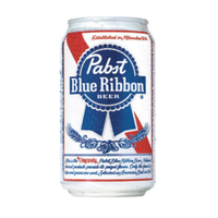 Pabst Blue Ribbon Candle