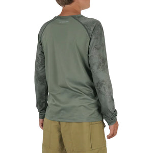 Aftco Youth Tactical Camo LS Shirt