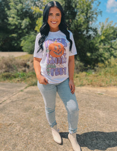 Trick Or Treat Smell My Feet Graphic Tee