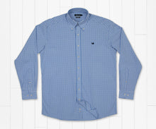 Load image into Gallery viewer, Southern Marsh Brentwood Gingham Performance Dress Shirt