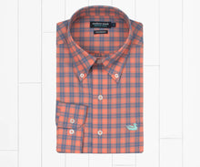 Load image into Gallery viewer, Southern Marsh Kennedy Performance Dress Shirt Mountain Purple