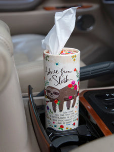 Natural Life Car Tissue Advice From A Sloth