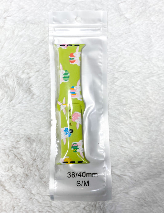 Easter Printed Silicone Watch Band