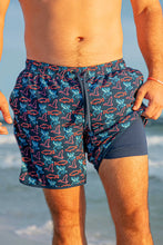 Load image into Gallery viewer, Burlebo Swim Trunks Neon Outdoors