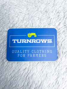 Turnrows Stickers