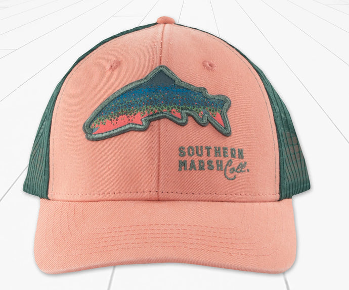 Southern Marsh Trucker Hat Trout Dots