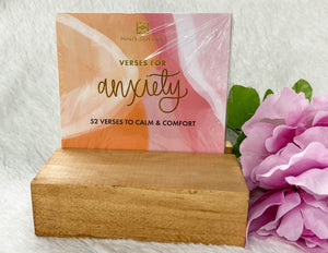 Mary Square Anxiety Scripture Cards