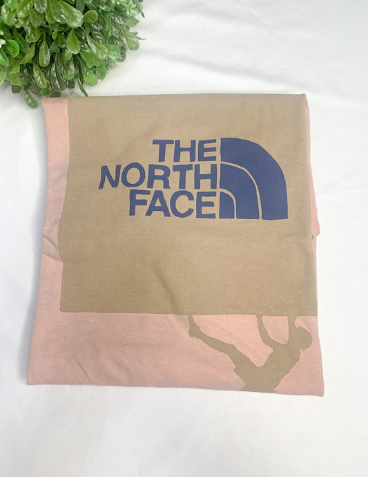 North Face Men's Dome Climb Short Sleeve Tee - Evening Sand Pink