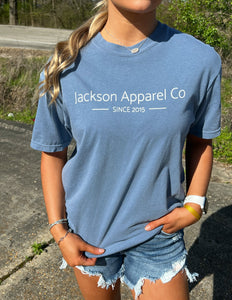 JAC's Since 2015 Logo Tee Blue Jean