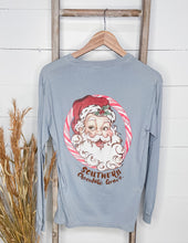 Load image into Gallery viewer, Santa Face Long Sleeve Tee