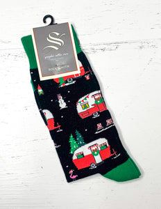 Men's Christmas Campers Socks