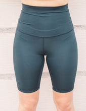 Load image into Gallery viewer, Running The Last Mile Yoga Shorts - Black