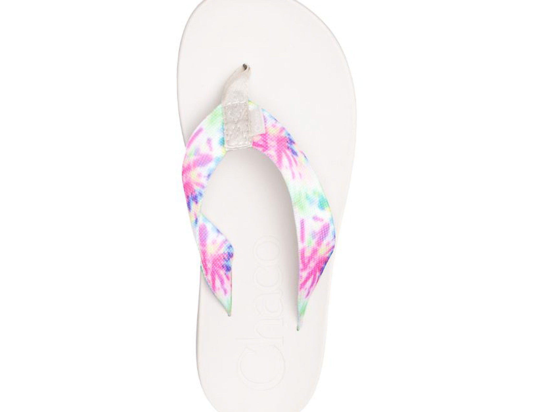 Chaco Tie Dye Flip Flops Chaco Chillos Flip Women Light Tie Dye - Walmart Business  main image 3