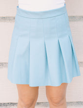 Load image into Gallery viewer, Coming Back For You Mini Skirt - Periwinkle