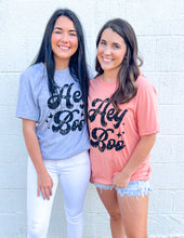 Load image into Gallery viewer, Hey Boo Graphic Tee - Coral