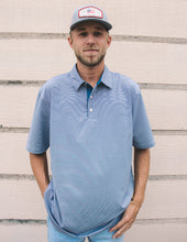 Load image into Gallery viewer, Southern Shirt Men&#39;s Russell Stripe Performance Polo