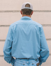 Load image into Gallery viewer, Southern Tide Men&#39;s Intercoastal Mini Tattersal Long Sleeve Button Down Sportshirt