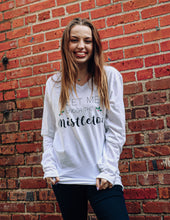Load image into Gallery viewer, ANC Meet Me Under the Mistletoe Long Sleeve Tee