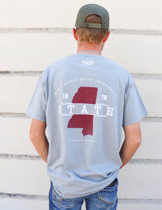 Southern Collegiate MSU New State SS Tee